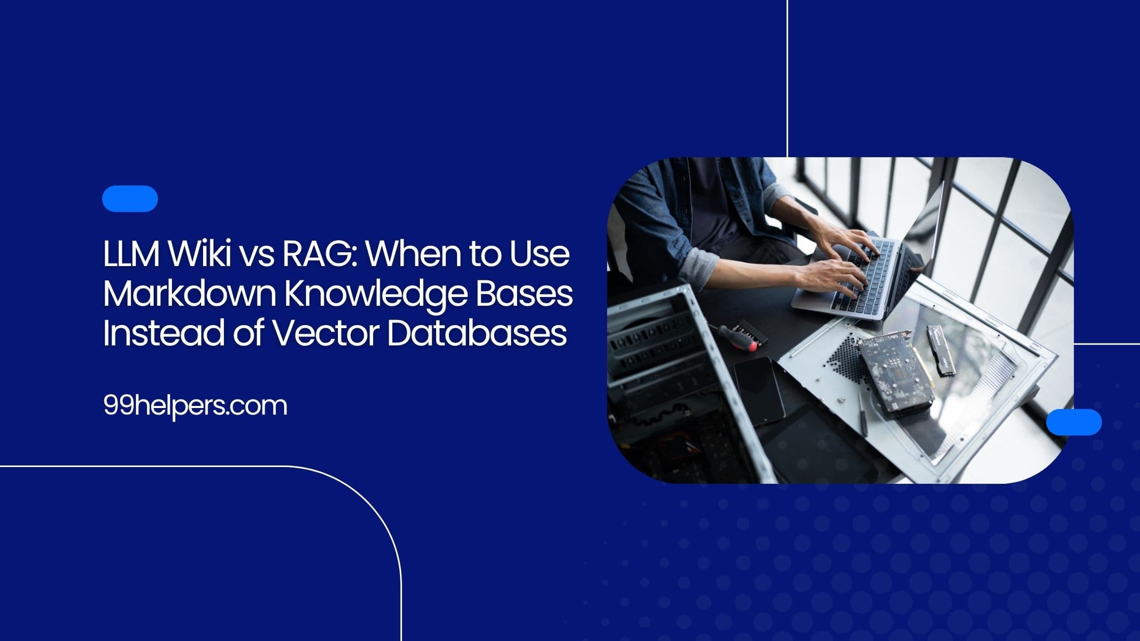 LLM Wiki vs RAG: When to Use Markdown Knowledge Bases Instead of Vector Databases